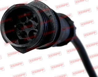 Preview: 27693 Kempf Rückleuchte, 6K, links, MB, 525x139 mm, mit Kennzeichenleuchte